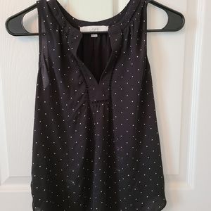 Black V Neck Blouse